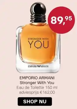 Pour Vous Emporio Armani Stronger With You aanbieding