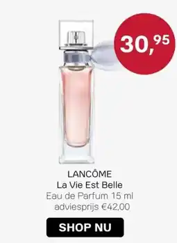 Pour Vous Lancôme La Vie Est Belle aanbieding