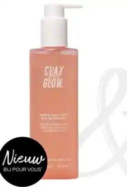 Pour Vous Clay and Glow Triple AHA Straw-Jelly aanbieding