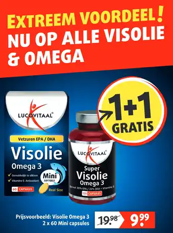 Lucovitaal Visolie Omega 3 aanbieding