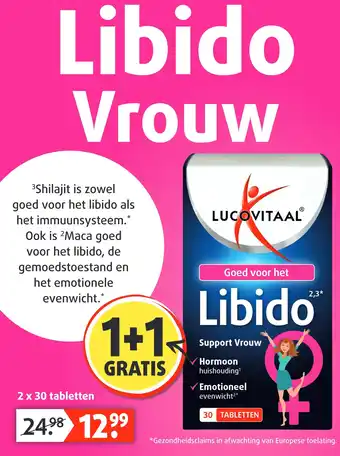 Lucovitaal Libido Vrouw aanbieding
