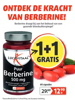 Lucovitaal Puur Berberine aanbieding