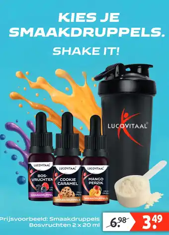 Lucovitaal Smaakdruppels aanbieding