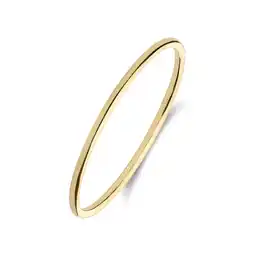 Lucardi 14 karaat geelgouden ring smal aanbieding