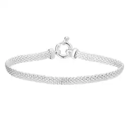 Lucardi Gerecycled zilveren armband aanbieding