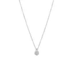 Lucardi Zilveren ketting met zirkonia voor dames aanbieding