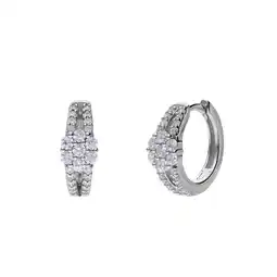 Lucardi Zilveren oorringen voor dames aanbieding