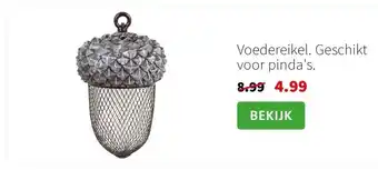 Intratuin Voedereikel. Geschikt voor pinda's. aanbieding