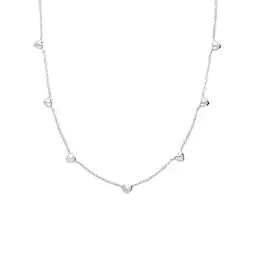 Lucardi Zilveren ketting met hanger voor dames aanbieding