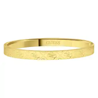 Lucardi Guess stalen goldplated bangle voor dames aanbieding