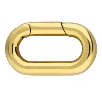 Lucardi Stalen goldplated hanger voor dames aanbieding