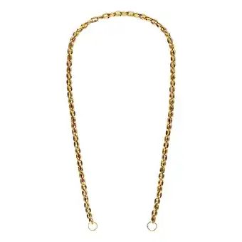 Lucardi Stalen goldplated bedelketting voor dames aanbieding
