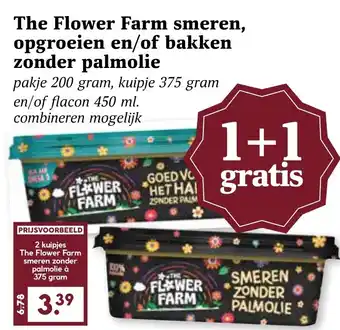 CoopCompact The Flower Farm smeren, opgroeien en/of bakken zonder palmolie aanbieding