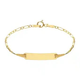 Lucardi 9 Karaat kinder-plaatarmband aanbieding