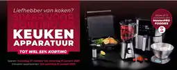 Coop Liefhebber van koken? SPAAR VOOR KORTING OP KEUKEN APPARATUUR aanbieding