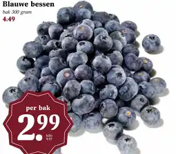 Coop Blauwe bessen aanbieding