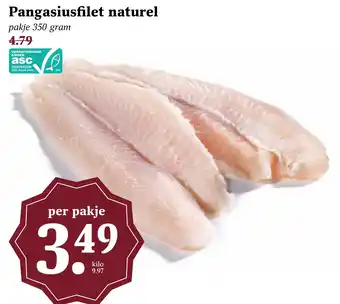 Coop Pangasiusfilet naturel aanbieding