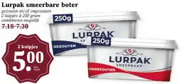 Coop Lurpak smeerbare boter aanbieding