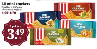 Coop LU mini crackers aanbieding