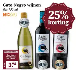 Coop Gato Negro wijnen aanbieding