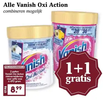 Coop Alle Vanish Oxi Action aanbieding