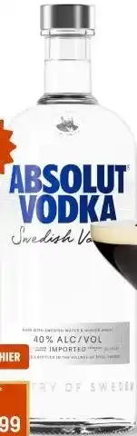 Gall & Gall Absolut Vodka 100CL aanbieding