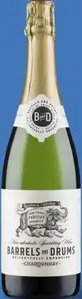 Gall & Gall Barrels and Drums Sparkling 75CL aanbieding