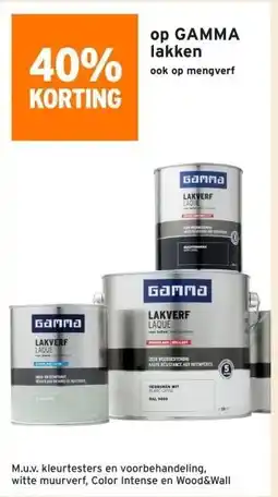 GAMMA GAMMA lakken aanbieding