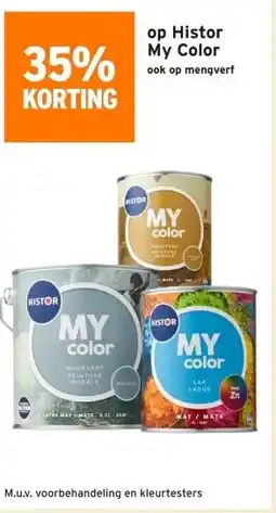 GAMMA Histor My Color aanbieding