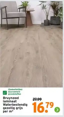 GAMMA Bruynzeel laminaat Waterbestendig gezellig grijs aanbieding