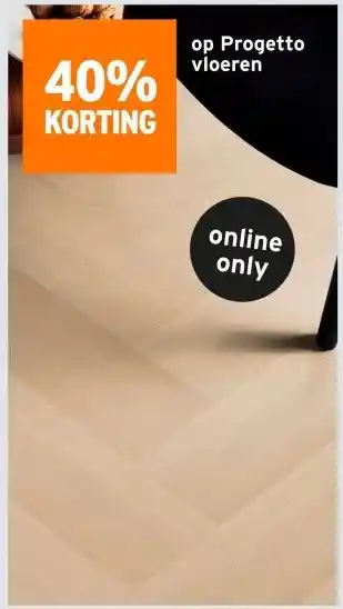 GAMMA Progetto vloeren aanbieding