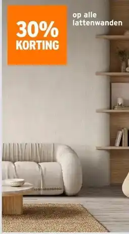 GAMMA alle lattenwanden aanbieding