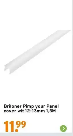 GAMMA Briloner Pimp your Panel cover wit 12-13mm 1,3M aanbieding