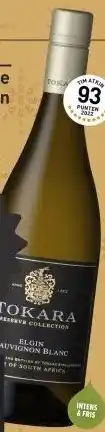 Gall & Gall Tokara Reserve Collection Elgin Sauvignon Blanc 75CL aanbieding