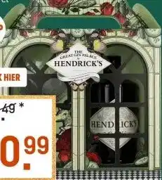 Gall & Gall Hendrick's Gin Coppa Glas 70CL aanbieding