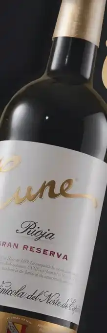 Gall & Gall Cune Rioja Gran Reserva 75CL aanbieding