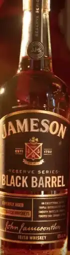 Gall & Gall Jameson Black Barrel 70CL aanbieding