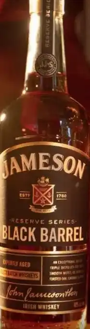 Gall & Gall Jameson Black Barrel 70CL aanbieding