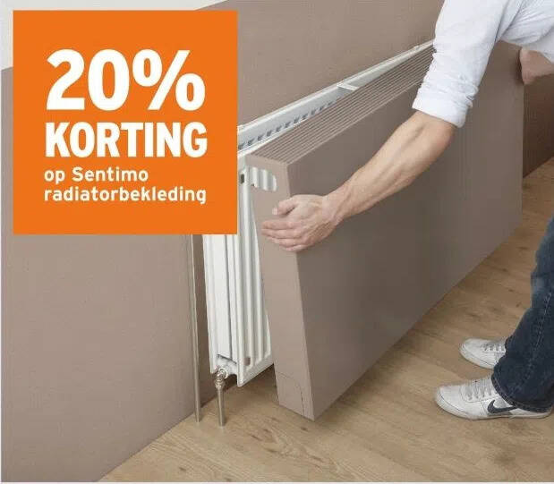 Sentimo radiatorbekleding aanbieding bij GAMMA