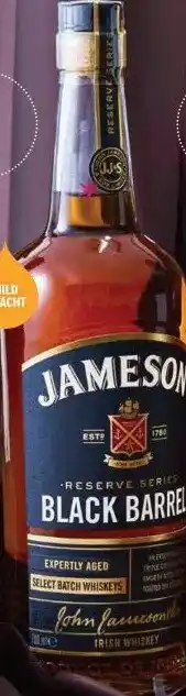 Gall & Gall Jameson Black Barrel 70CL aanbieding