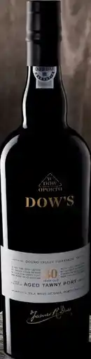 Gall & Gall Dow's Aged 30 Years Tawny 75CL aanbieding