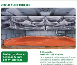 GAMMA Isoleer je vloer en bespaar aanbieding