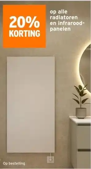 GAMMA alle radiatoren en infrarood- panelen aanbieding