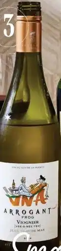 Gall & Gall Arrogant Frog Viognier 75CL aanbieding