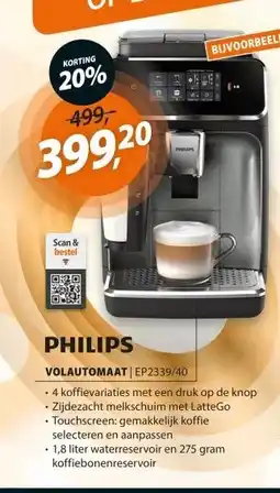 Expert Philips EP2339/40 aanbieding