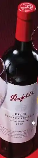 Gall & Gall Penfolds Max's Shiraz Cabernet Sauvignon 75CL aanbieding