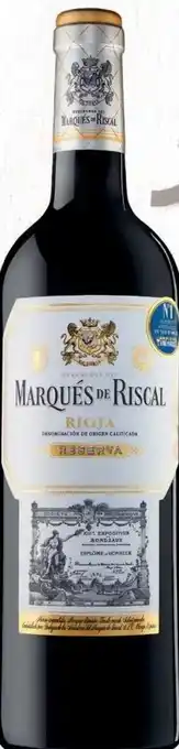 Gall & Gall Marqués de Riscal Rioja Reserva 75CL aanbieding