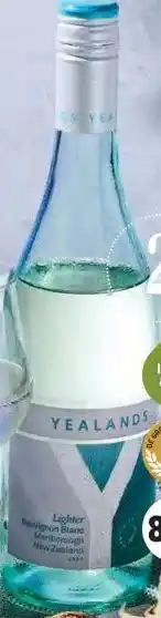 Gall & Gall Yealands Lighter Alcohol Sauvignon Blanc 75CL aanbieding