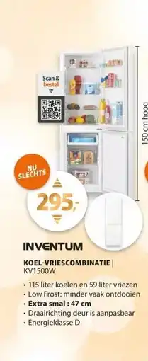 Expert Inventum KV1500W Wit aanbieding