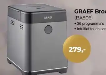 EP Beerepoot GRAEF Broodbakmachine aanbieding